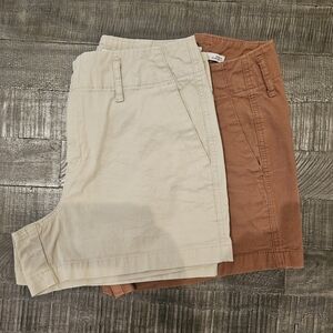 a new day Tan Stretch Shorts 2x$20
